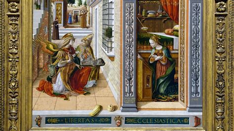 Smarthistory – Carlo Crivelli, The Annunciation with Saint Emidius