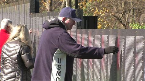 Vietnam Veterans Memorial Wall replica on display in Naperville ...