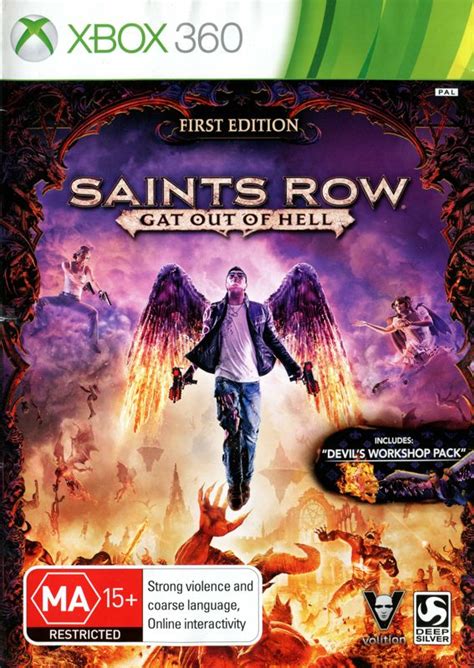 Saints Row: Gat Out of Hell cover or packaging material - MobyGames