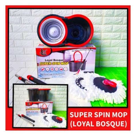 Promo SUPER SPIN MOP (LOYAL BOSQUE) / alat pel serbaguna / alat pel ...