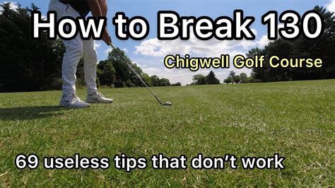 Chigwell Golf Course vlog - YouTube