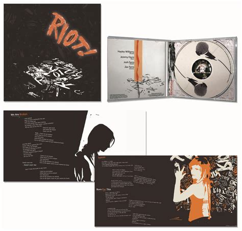 Paramore CD Album 'Riot' by PjRicci on DeviantArt