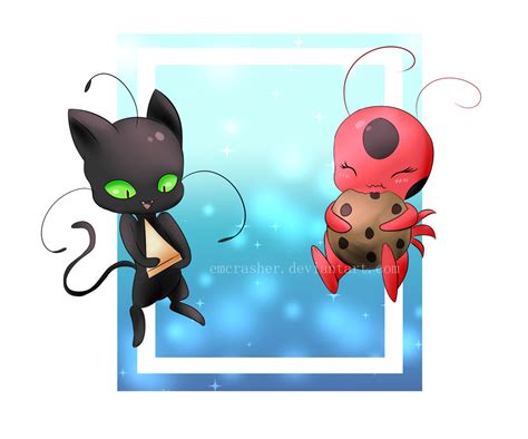 Plagg and Tikki - Miraculous Ladybug Fan Art (39762196) - Fanpop