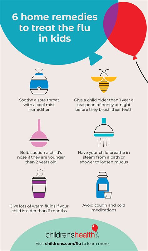 6 Home Remedies for Flu in Kids [Infographic] - Children's Health