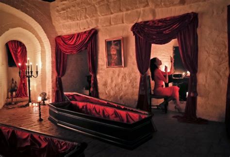 PHOTOS: Spending Halloween night in a coffin at Dracula’s Transylvania ...