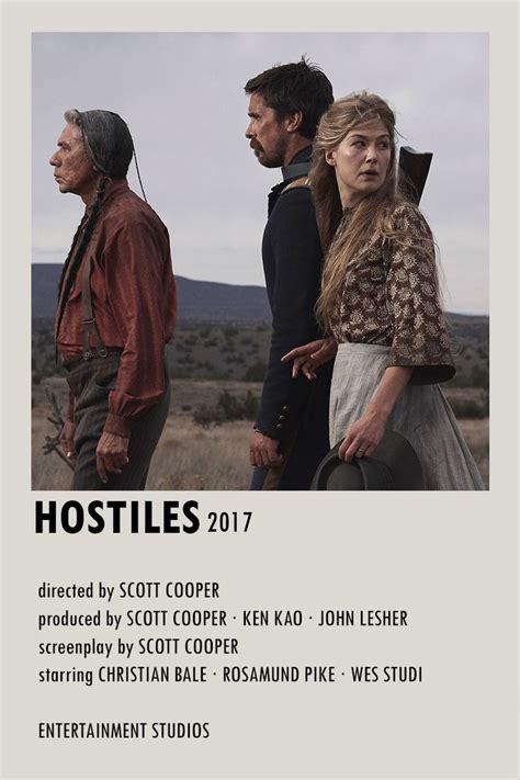 Hostiles - poster | Film