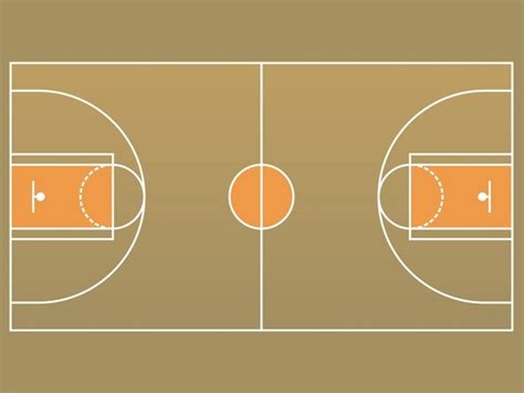 Printable Basketball Court Layout