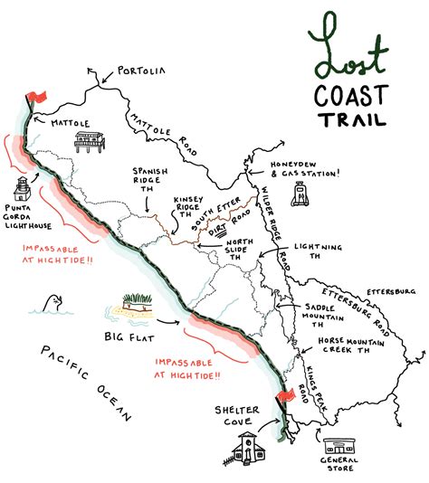 Backpack the Lost Coast Trail, King Range Conservation Area