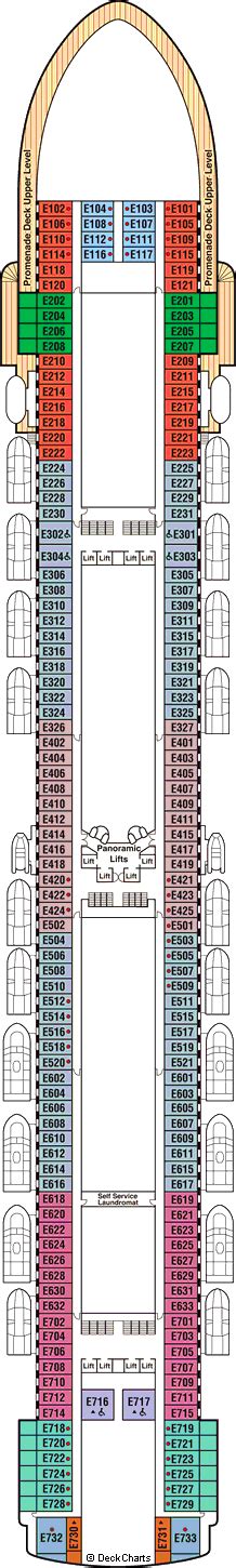 Grand Princess Deck Plans: Ship Layout, Staterooms & Map - Cruise Critic