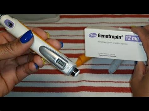 How to load the Genotropin growth hormone pen - YouTube