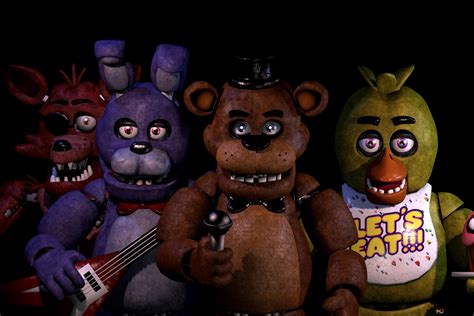 Five nights at freddy's - blacklight 4K wallpaper download