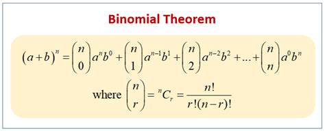 Finding Terms in a Binomial Expansion (examples, solutions, worksheets ...