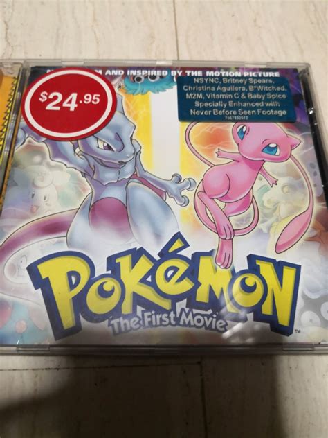 Pokemon The First Movie Soundtrack CD, Hobbies & Toys, Music & Media ...