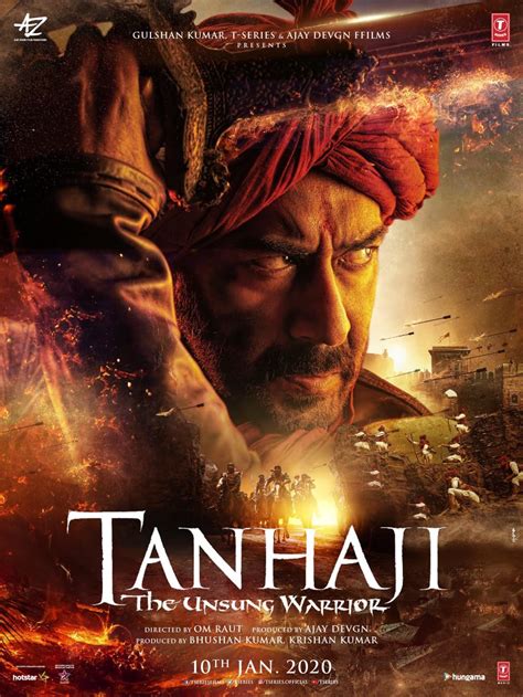 Tanaji Poster - Tanhaji The Unsung Warrior 2020 - 913x1217 Wallpaper ...