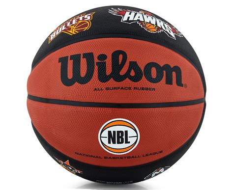 Wilson NBL All Teams Size 7 Basketball - Multi | Great daily deals at ...