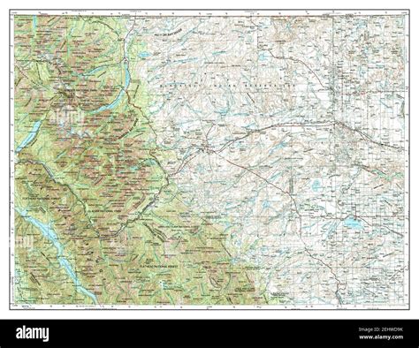 Cut Bank, Montana, map 1960, 1:250000, United States of America by ...