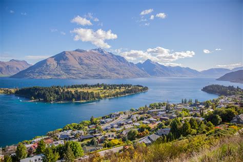 Overlook and Scenic landscape at Queenstown, New Zealand image - Free ...