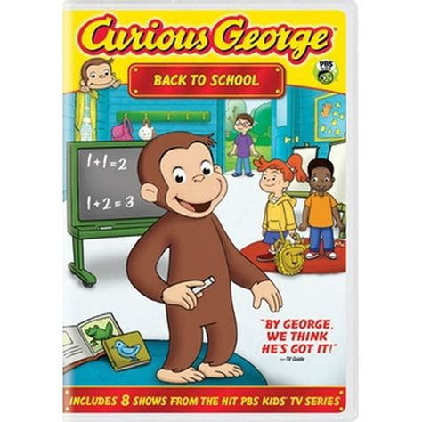 Curious George: Back to School (DVD) - Walmart.com - Walmart.com