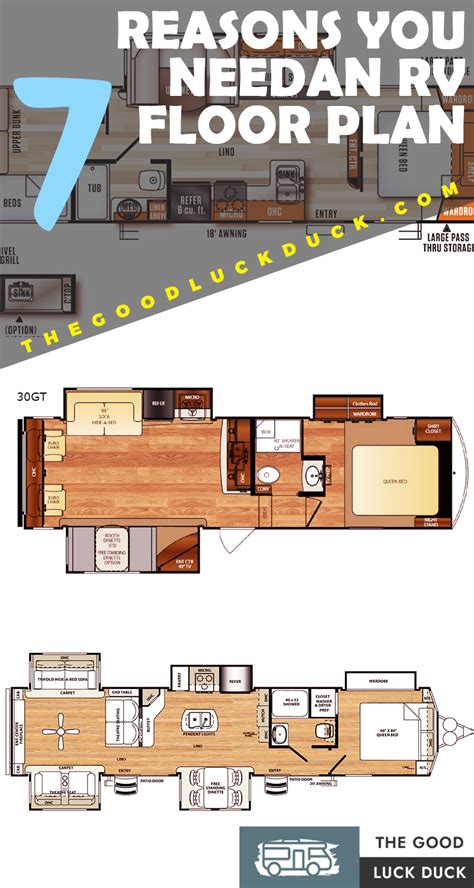 Download Class C Motorhomes Floor Plans Images - campersm