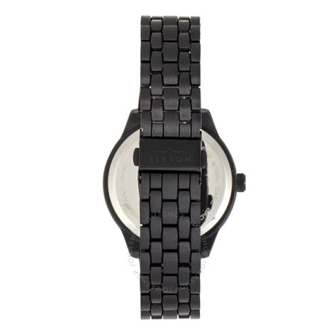 Elevon Atlantic Quartz Black Dial Men's Watch ELE119-5 847864192768 ...