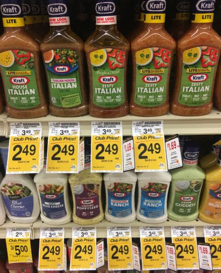 Kraft Salad Dressing Coupon, Only $1.69 - Super Safeway