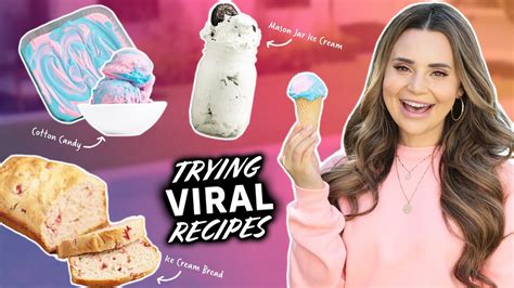 I Tested VIRAL Ice Cream TIKTOK RECIPES To See If They Work - Part 5 ...