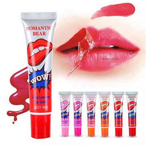 Buy Romantic Bear Peel Off Magic Matte Liquid Lipstick Online From ...