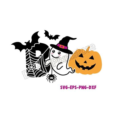 Boo SVG,Halloween boo svg,Halloween Svg,spiderweb svg,Hallow - Inspire ...