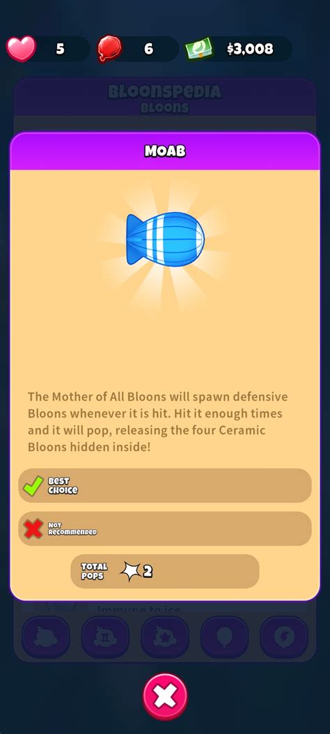 So the "MOAB" in this game have its fan name. : r/BloonsPop