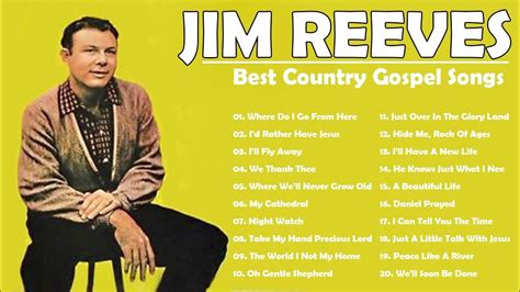 Jim Reeves Gospel Songs Full Album - Classic Country Gospel Jim Reeves ...