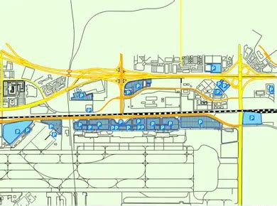 Ontario Airport Parking Map