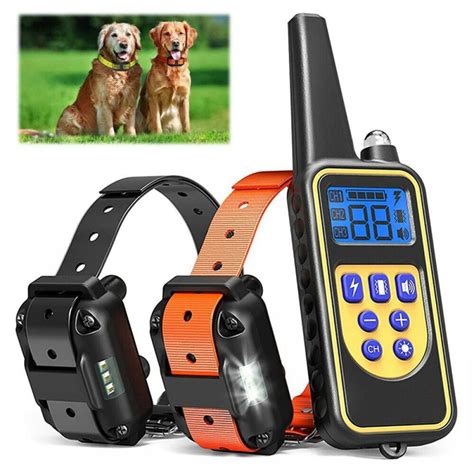 Dog Training Collar for Dogs, Dog Shock Collar with Remote 2600ft ...