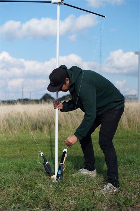 the wind catcher by KiteX is a portable power generating wind turbine