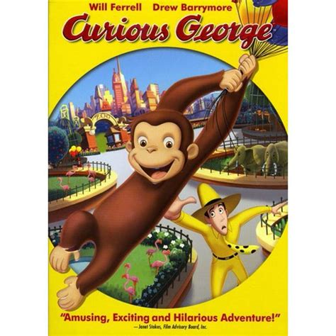 Curious George (DVD) - Walmart.com | Curious george, Kids family movies ...