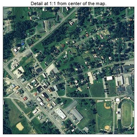 Aerial Photography Map of Hanceville, AL Alabama