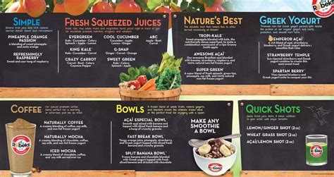 whole foods smoothie bar menu - Wilhemina Poirier