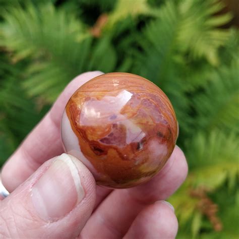 Polychrome Jasper Sphere - 31mm - Stand Sold Separately - Crystals of ...