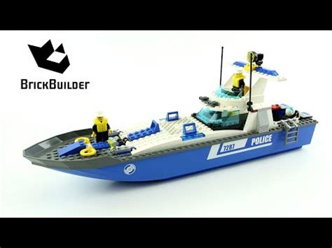 LEGO CITY 7287 Police Boat Speed Build for Collecrors - Collection ...