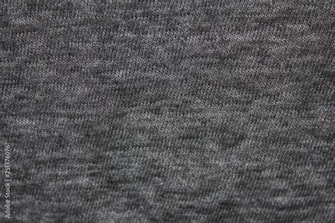 Dark gray fabric texture background of seamless cloth pattern. Grey ...