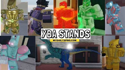 Roblox YBA Stands (your bizarre adventure) September 2023 (NEW ...