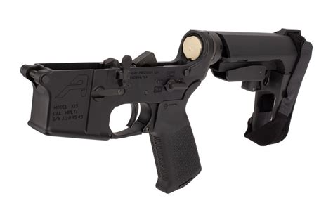 Aero Precision AR15 Pistol Complete Lower Receiver w/ MOE Grip & S ...