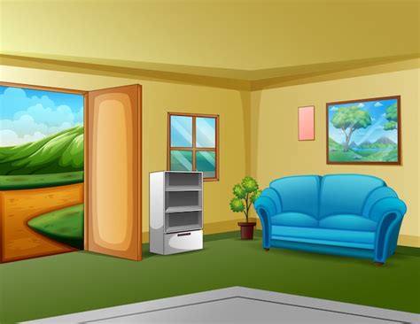 Inside House Cartoon Images - Free Download on Freepik