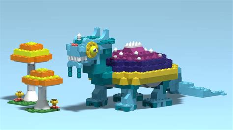 LEGO MOC 11022 Dragon Tortoise by mattking4 | Rebrickable - Build with LEGO