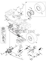 247.289040 (13AL78SS099) - Craftsman LT2000 Lawn Tractor (2010) (Sears ...