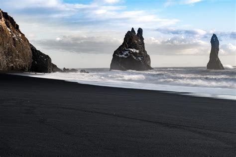 Vik's Volcanic Black Sand Beaches