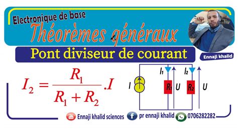 Diviseur de courant cours | Diviseur de courant cours | By Pr ennaji khalid