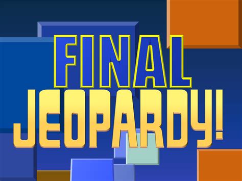 Final Jeopardy! Season 22 logo by OnScreenThatProds on DeviantArt