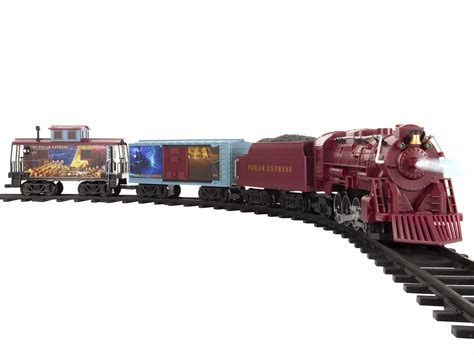 The Polar Express Freight Battery Operated Train Set with Remote ...