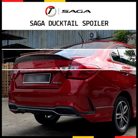 Proton SAGA 2016-2019 Ducktail Spoiler | Saga Spoiler Saga Bodykit ...