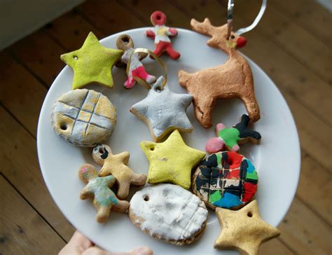 Salt dough decorations - part two - Rainbeaubelle